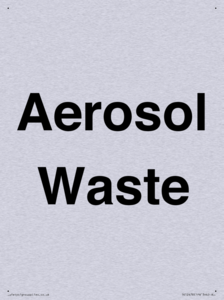 Aerosol Waste